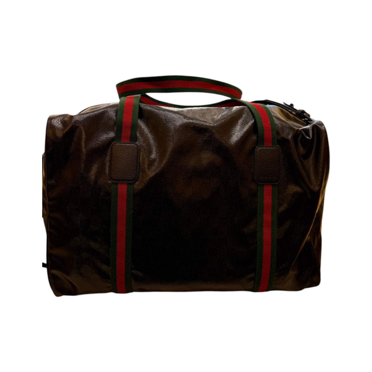 Gucci Morpheus Zip Convertible Duffle Leather, Black, Leather, Crossbody Bag