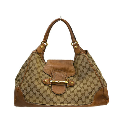 Gucci New Pelham Tote GG Canvas, Beige, Canvas, Handbag
