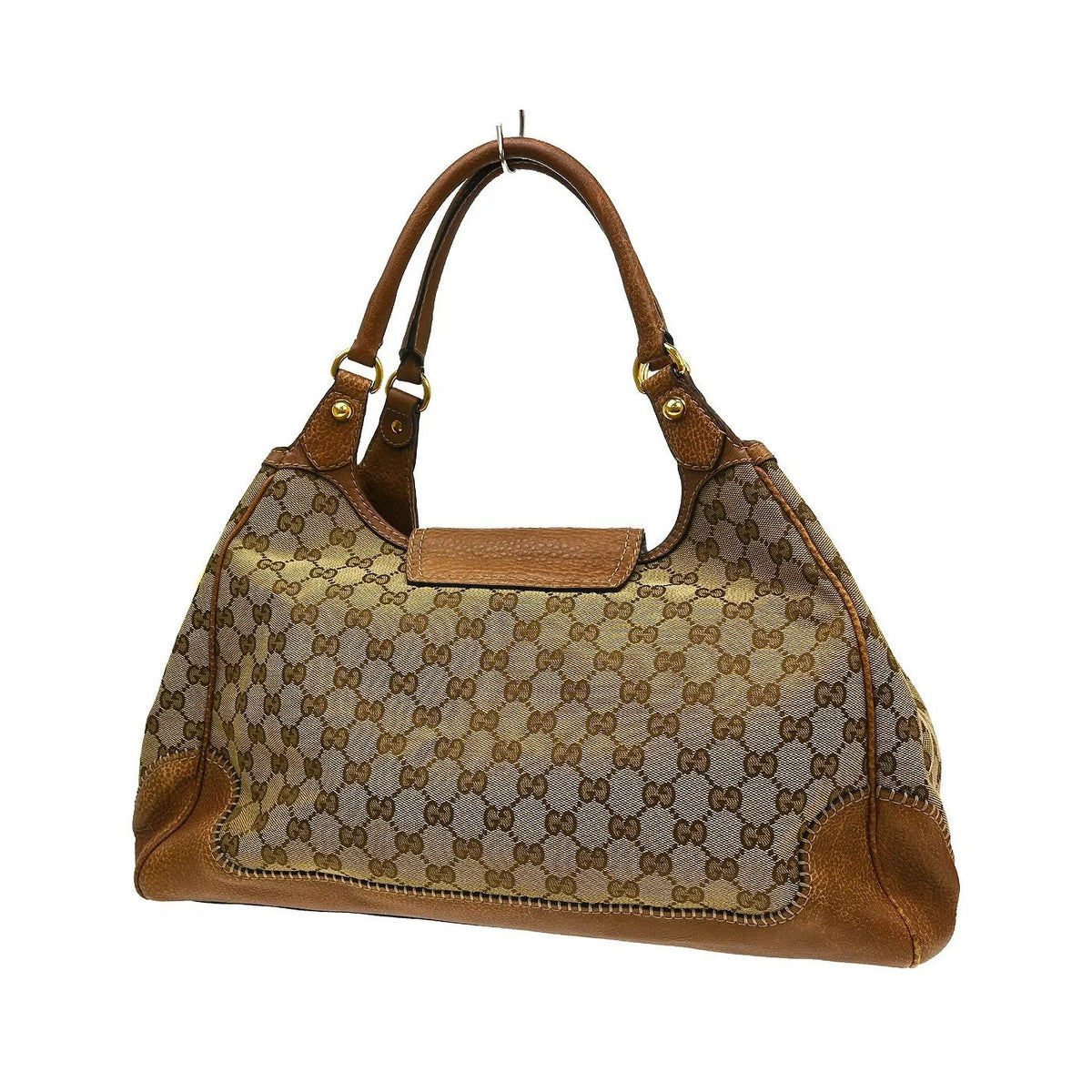 Gucci New Pelham Tote GG Canvas, Beige, Canvas, Handbag