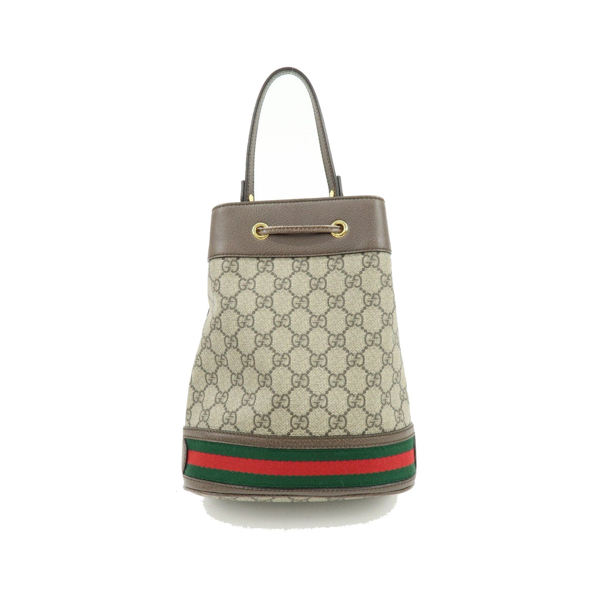 Gucci Ophidia Bucket GG Coated Canvas, Beige, Canvas, Handbag