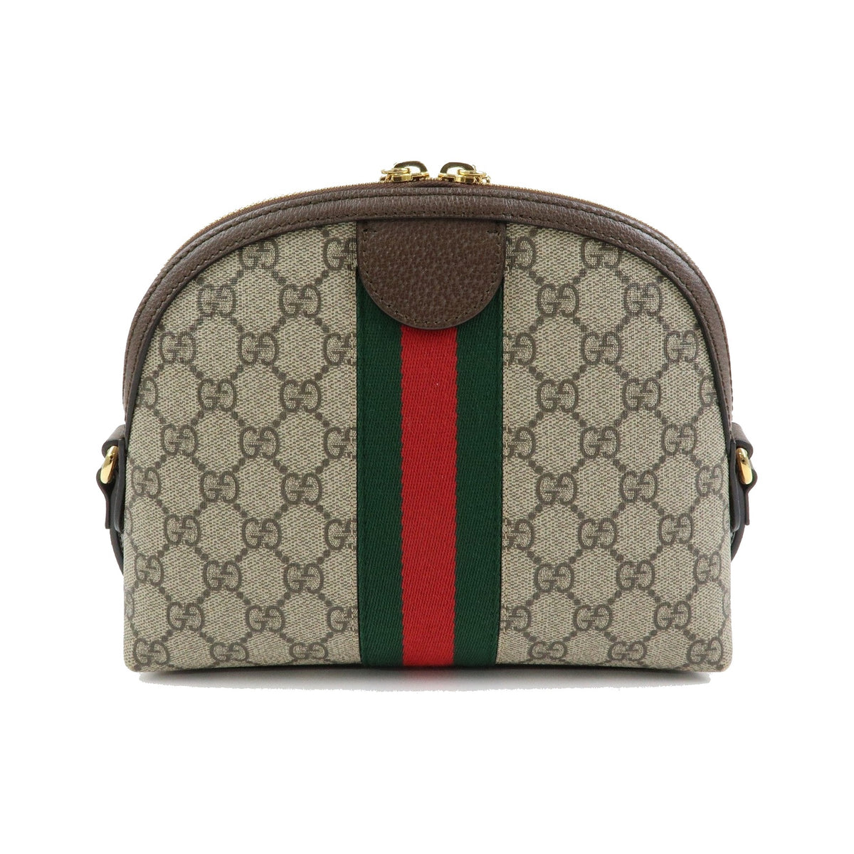Gucci Ophidia Dome GG Coated Canvas, Beige, Canvas, Shoulder Bag
