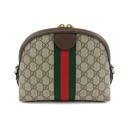 Gucci Ophidia Dome GG Coated Canvas, Beige, Canvas, Shoulder Bag