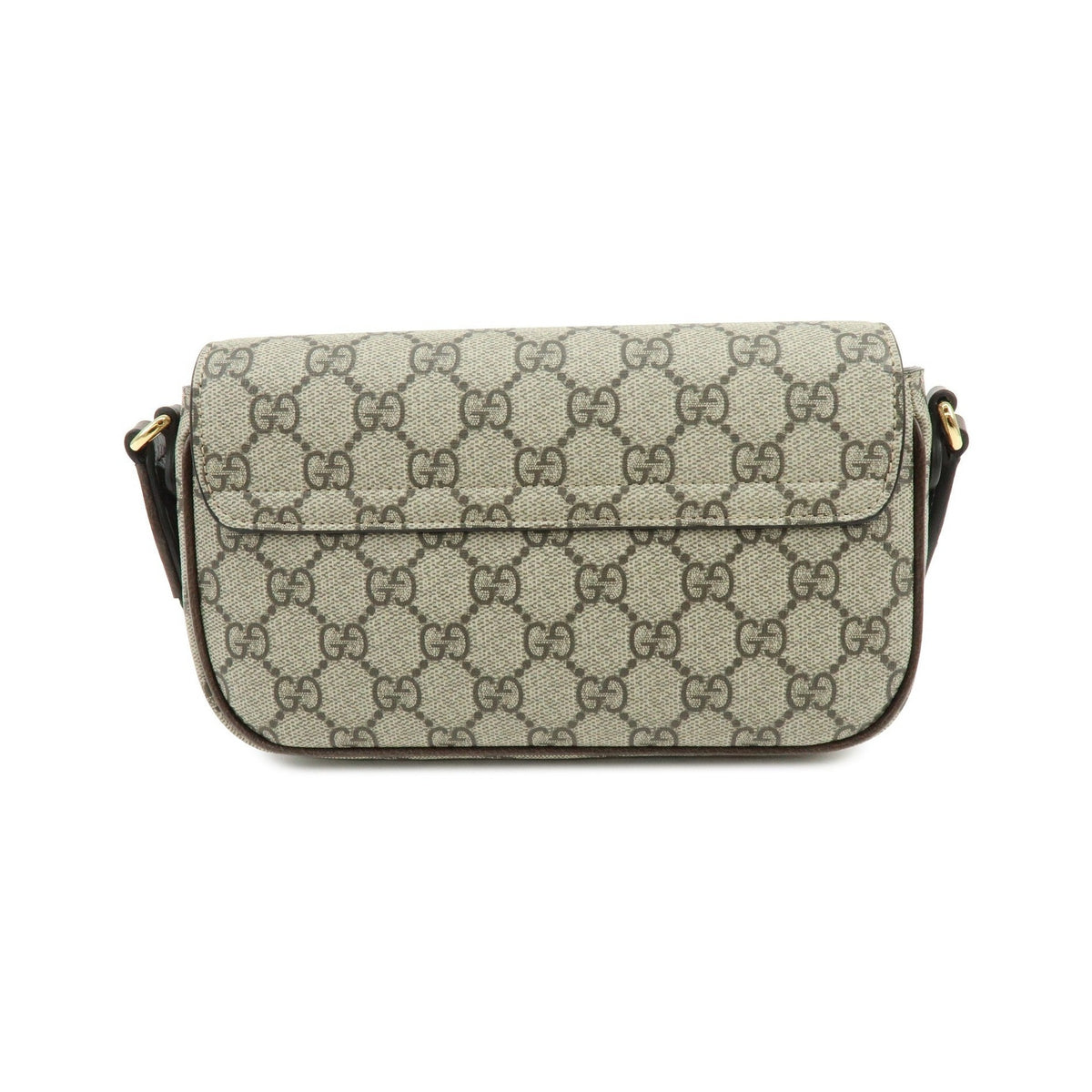 Gucci Ophidia Envelope Flap GG Coated Canvas, Beige, Canvas, Shoulder Bag