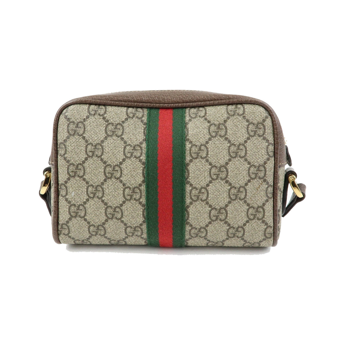 Gucci Ophidia GG Coated Canvas, Beige, Canvas, Shoulder Bag