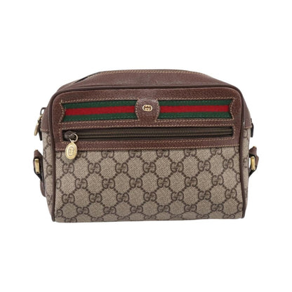 Gucci Ophidia GG Coated Canvas, Beige, Canvas, Shoulder Bag