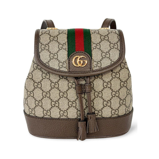 Gucci Ophidia GG Coated Canvas and Leather, Beige, Canvas, Shoulder Bag