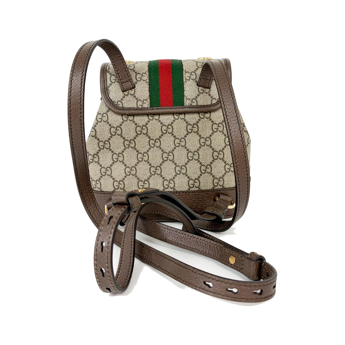Gucci Ophidia GG Coated Canvas and Leather, Beige, Canvas, Shoulder Bag