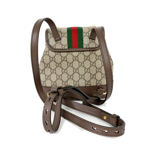 Gucci Ophidia GG Coated Canvas and Leather, Beige, Canvas, Shoulder Bag