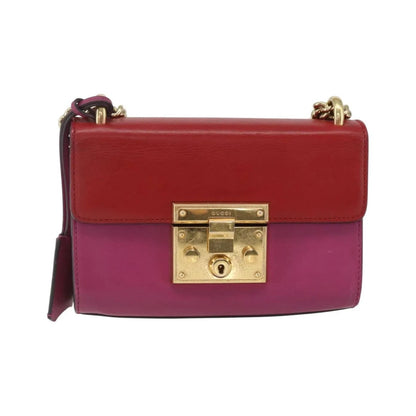 Gucci Padlock Shoulder Bag NM GG Coated Canvas and Leather, Multicolour, Leather, Shoulder Bag