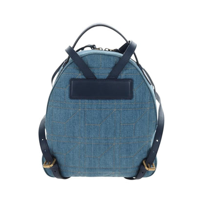 Gucci Pearly GG Marmont Embellished Matelasse Denim, Blue, Denim, Backpack