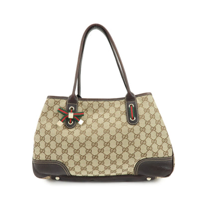 Gucci Princy GG Canvas, Beige, Canvas, Tote Bag