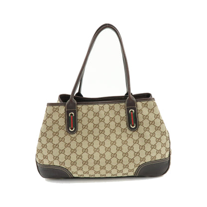 Gucci Princy GG Canvas, Beige, Canvas, Tote Bag
