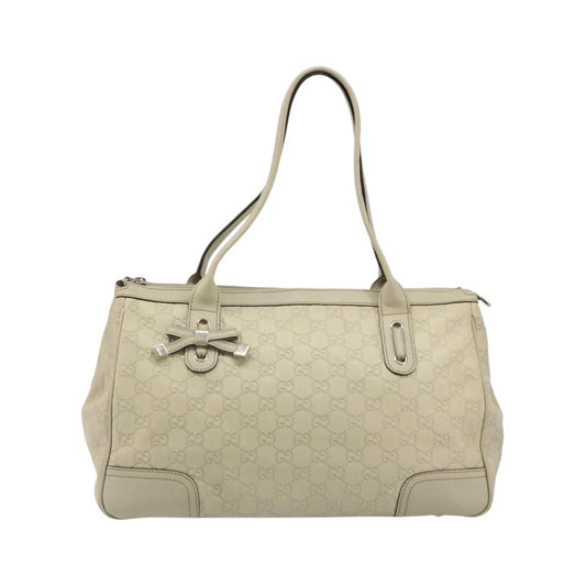 Gucci Princy Tote Guccissima Leather, Beige, Leather, Shoulder Bag