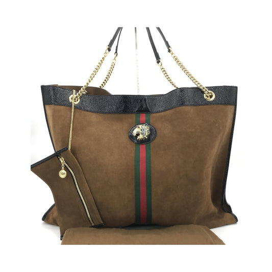Gucci Rajah Chain Tote - Brandsamsara