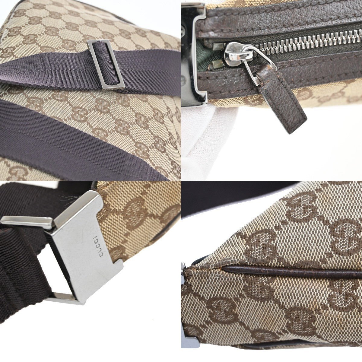 Gucci Saddle Zip Messenger Bag - Brandsamsara