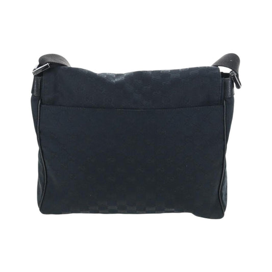 Gucci Shoulder Canvas, Black, Canvas, Shoulder Bag