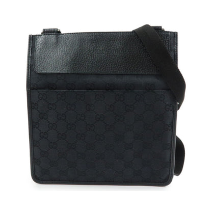 Gucci Shoulder Canvas, Black, Canvas, Shoulder Bag