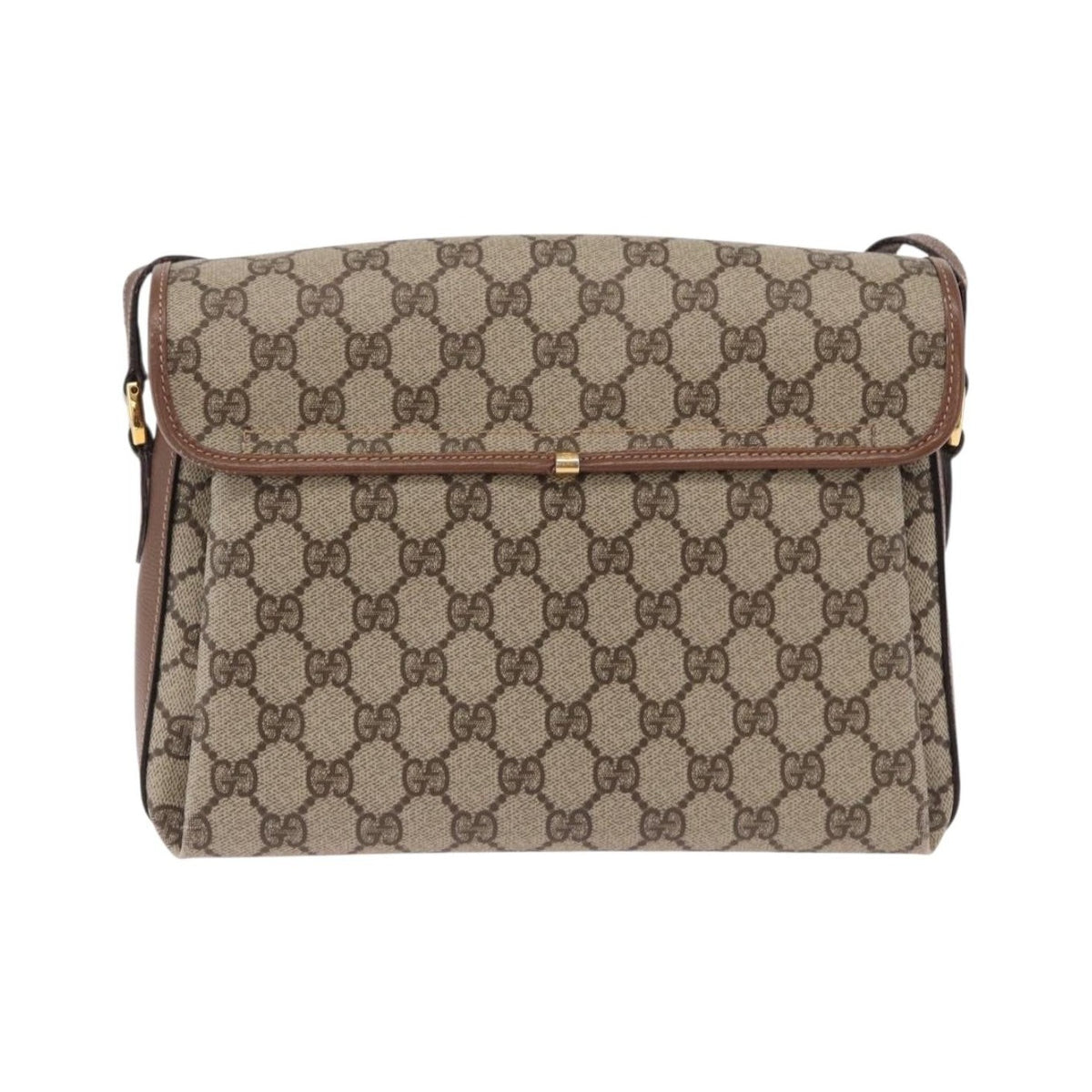 Gucci Shoulder Canvas, Beige, Canvas, Shoulder Bag