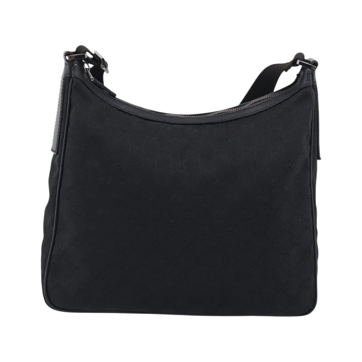 Gucci Shoulder Canvas, Black, Canvas, Shoulder Bag