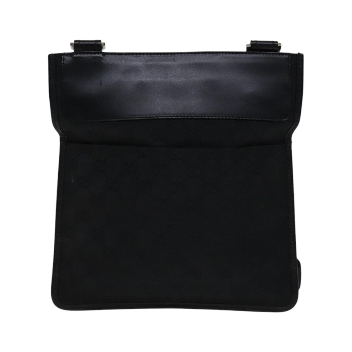 Gucci Shoulder Canvas, Black, Canvas, Shoulder Bag