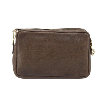 Gucci Shoulder Leather, Brown, Leather, Shoulder Bag