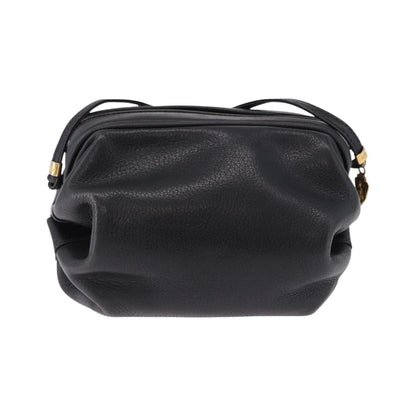 Gucci Shoulder Leather, Black, Leather, Shoulder Bag