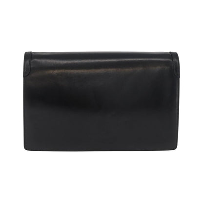 Gucci Shoulder Leather, Black, Leather, Shoulder Bag