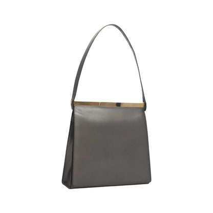 Gucci Shoulder Leather, Brown, Leather, Shoulder Bag
