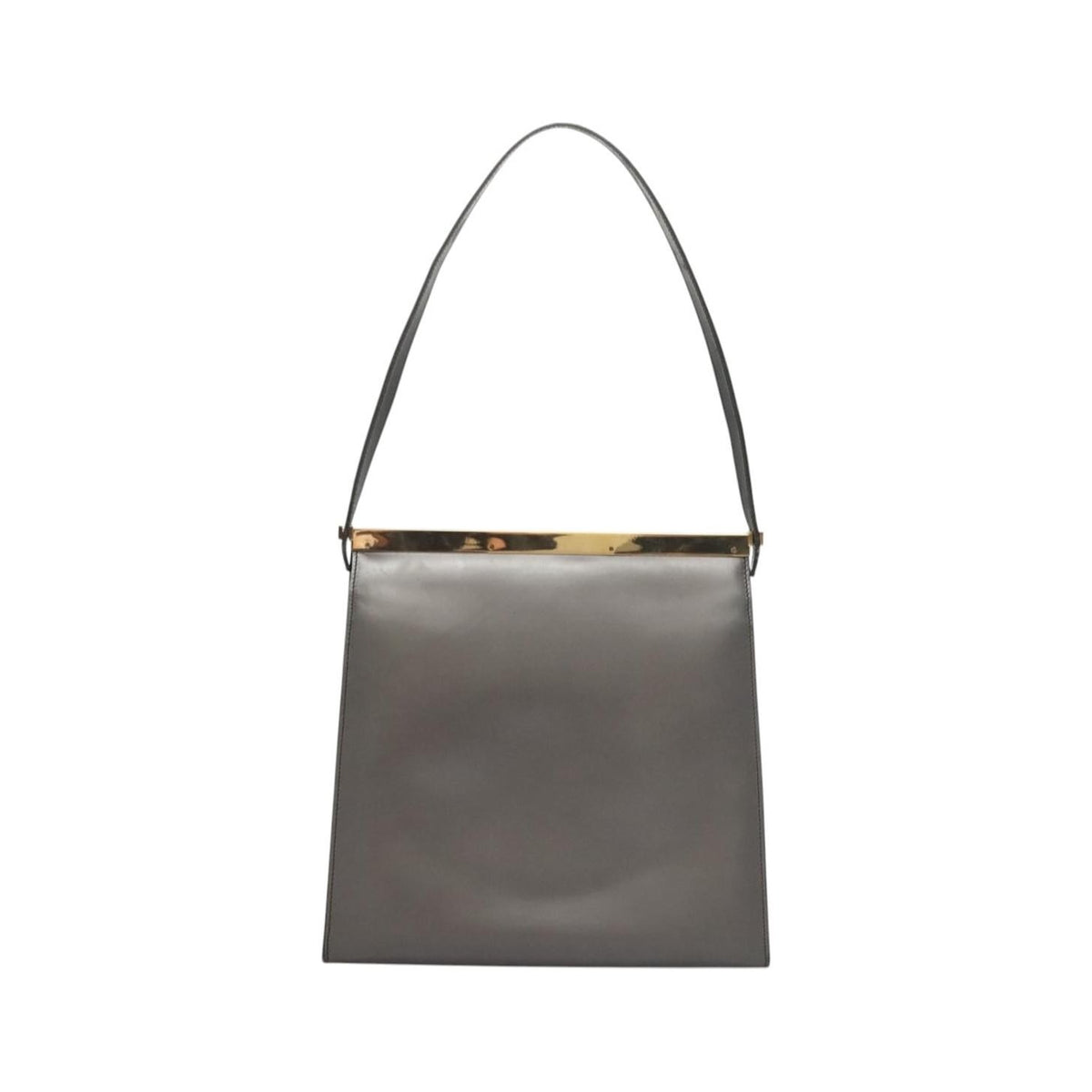 Gucci Shoulder Leather, Brown, Leather, Shoulder Bag
