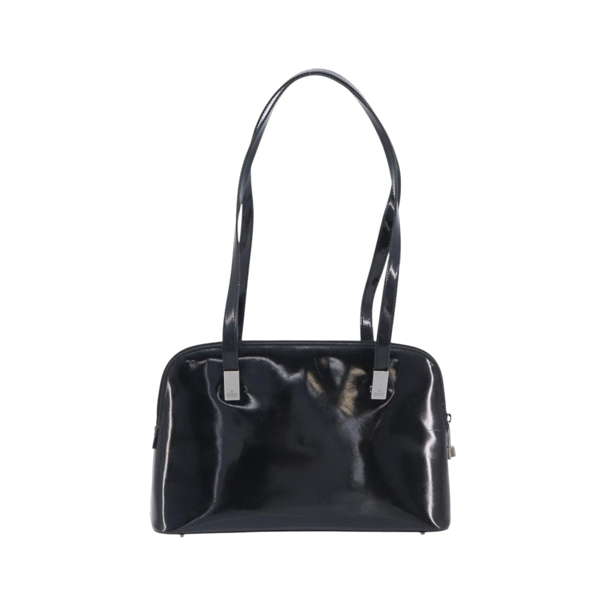 Gucci Shoulder Patent leather, Black, Patent Leather, Shoulder Bag