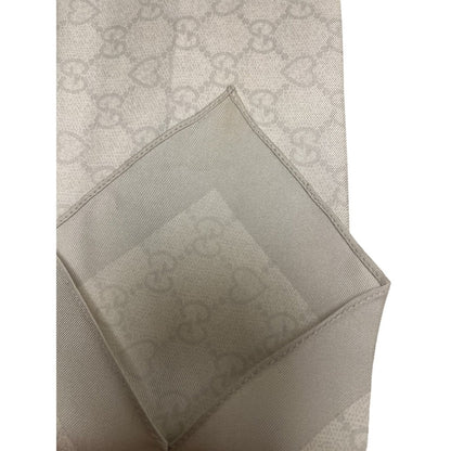 Gucci Silk Scarf 84x11.5cm Ivory Gray - Brandsamsara
