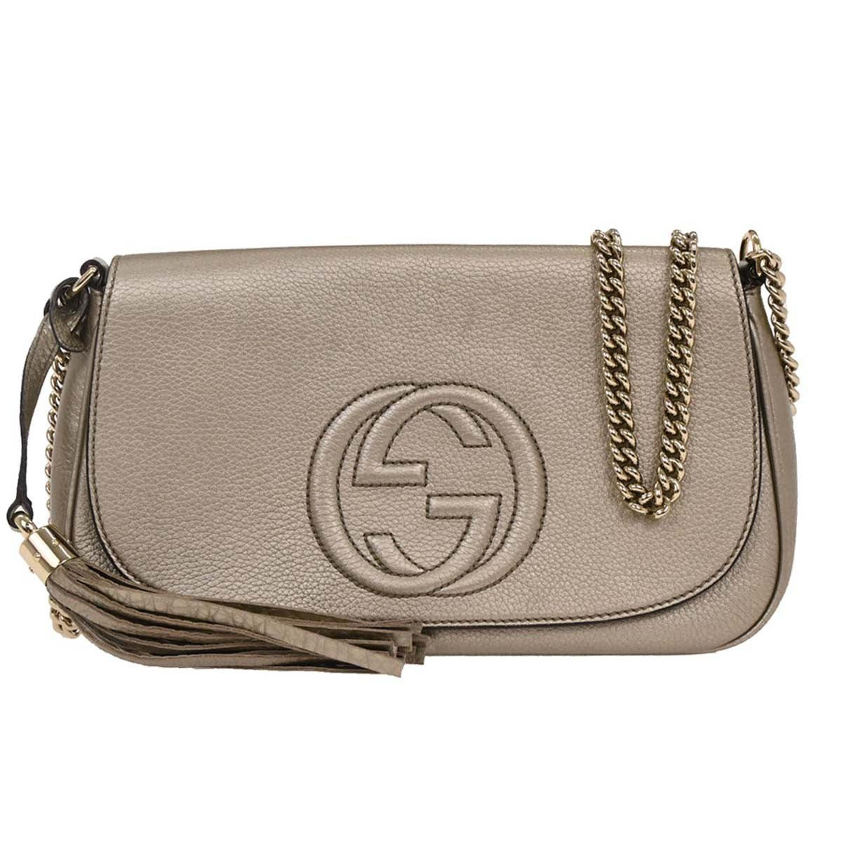 Gucci Soho Chain Crossbody Bag - Brandsamsara