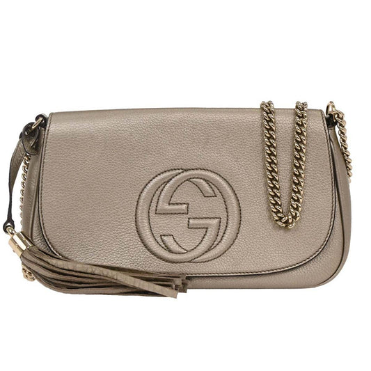 Gucci Soho Chain Crossbody Bag - Brandsamsara