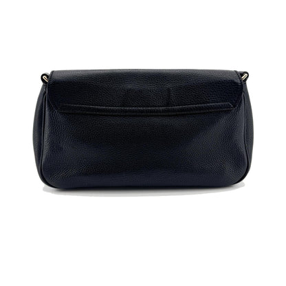 Gucci Soho Chain Leather, Black, Leather, Crossbody Bag