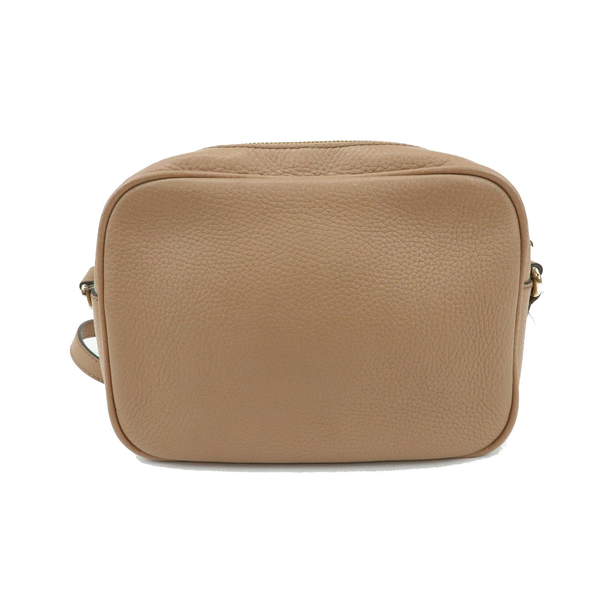 Gucci Soho Disco Leather, Beige, Leather, Crossbody Bag