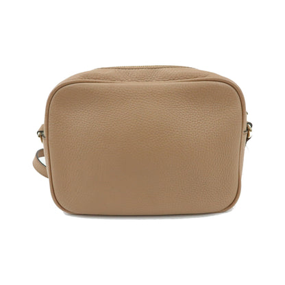 Gucci Soho Disco Leather, Beige, Leather, Crossbody Bag