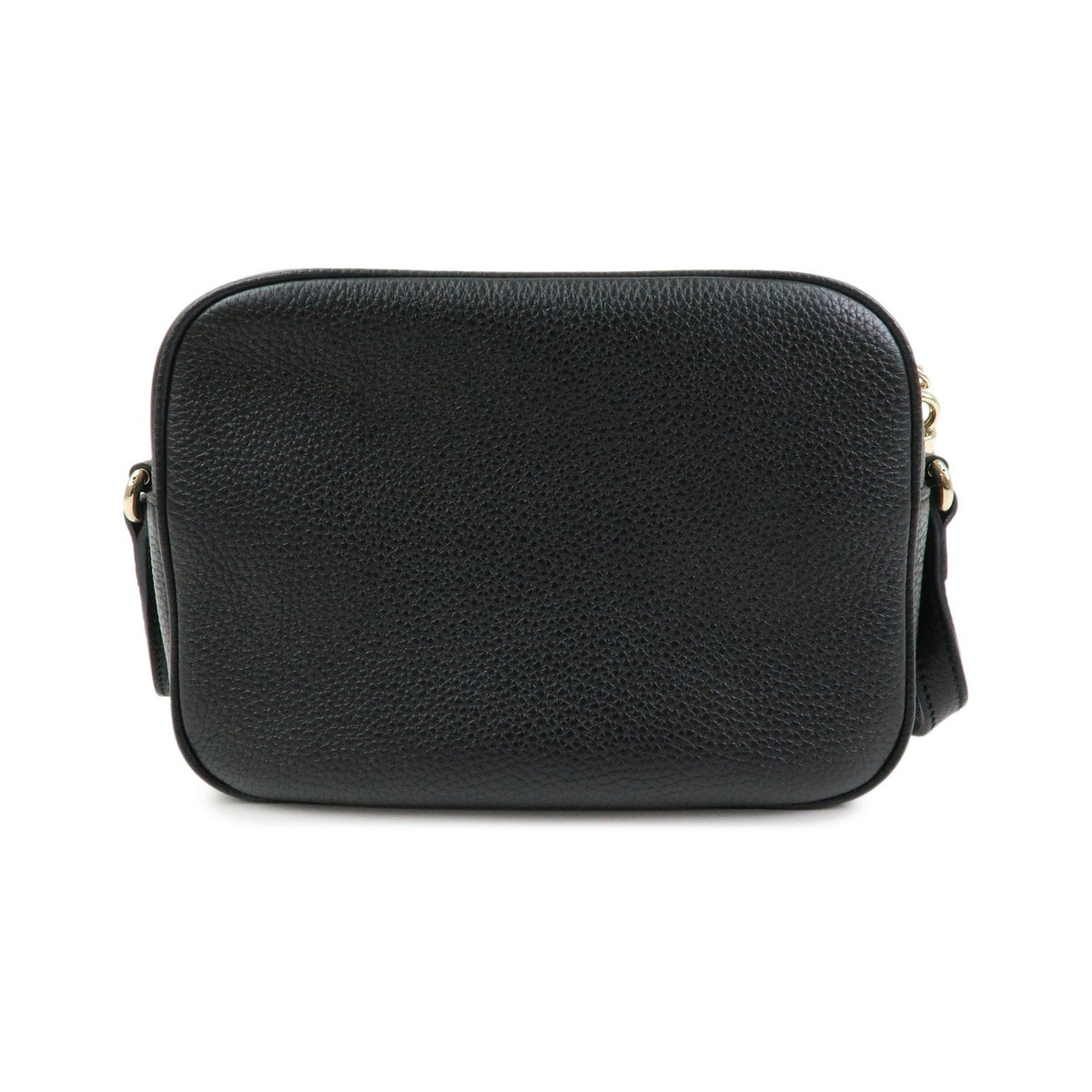 Gucci Soho Disco Leather, Black, Leather, Crossbody Bag