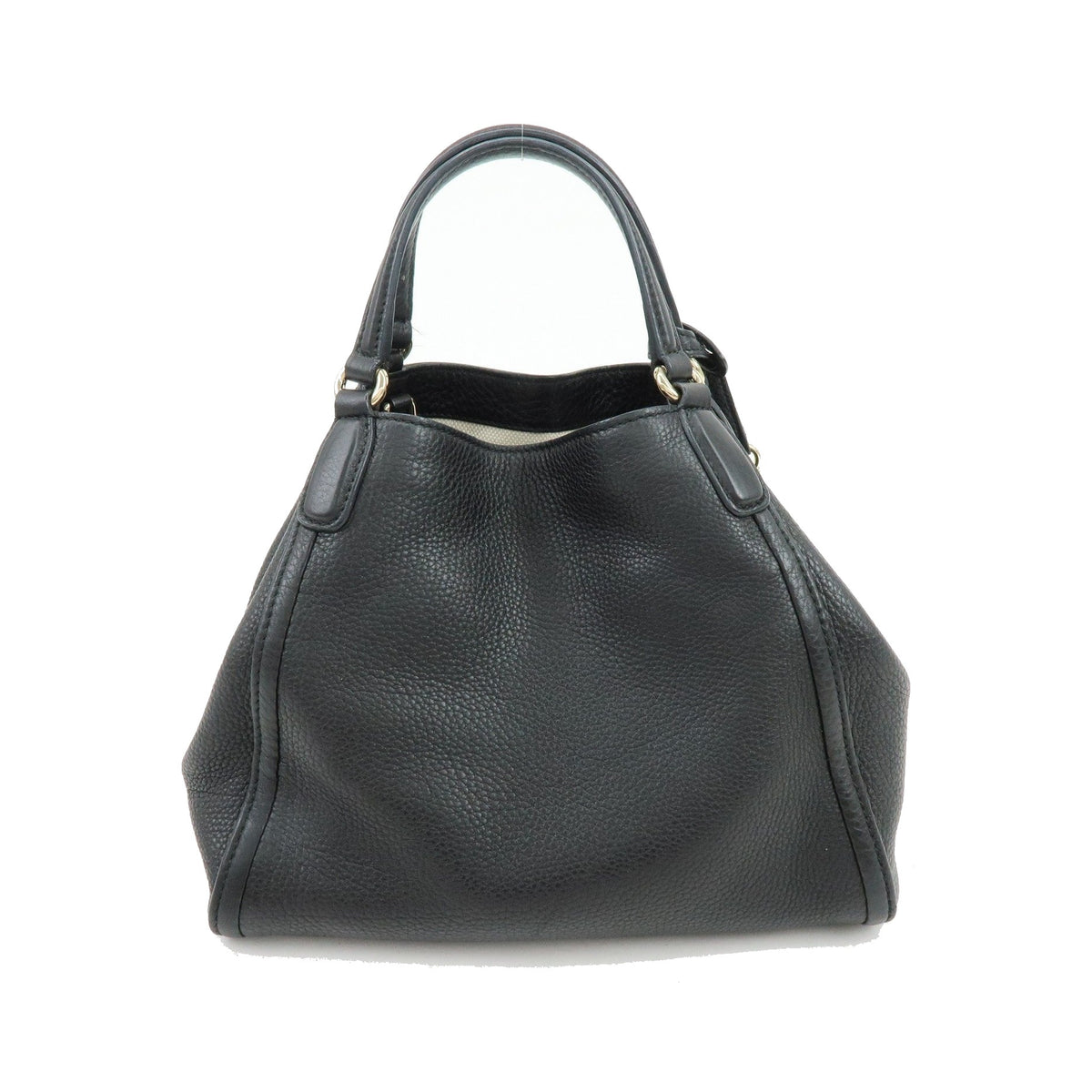 Gucci Soho Leather, Black, Leather, Shoulder Bag