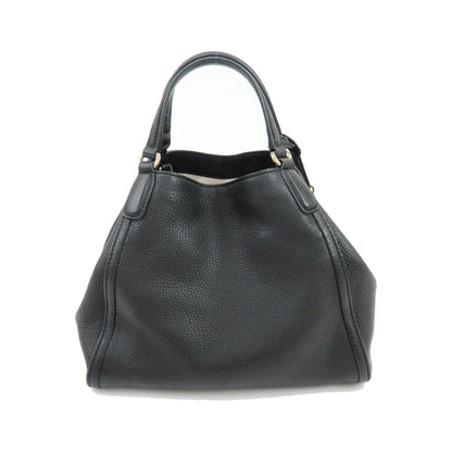 Gucci Soho Leather, Black, Leather, Shoulder Bag