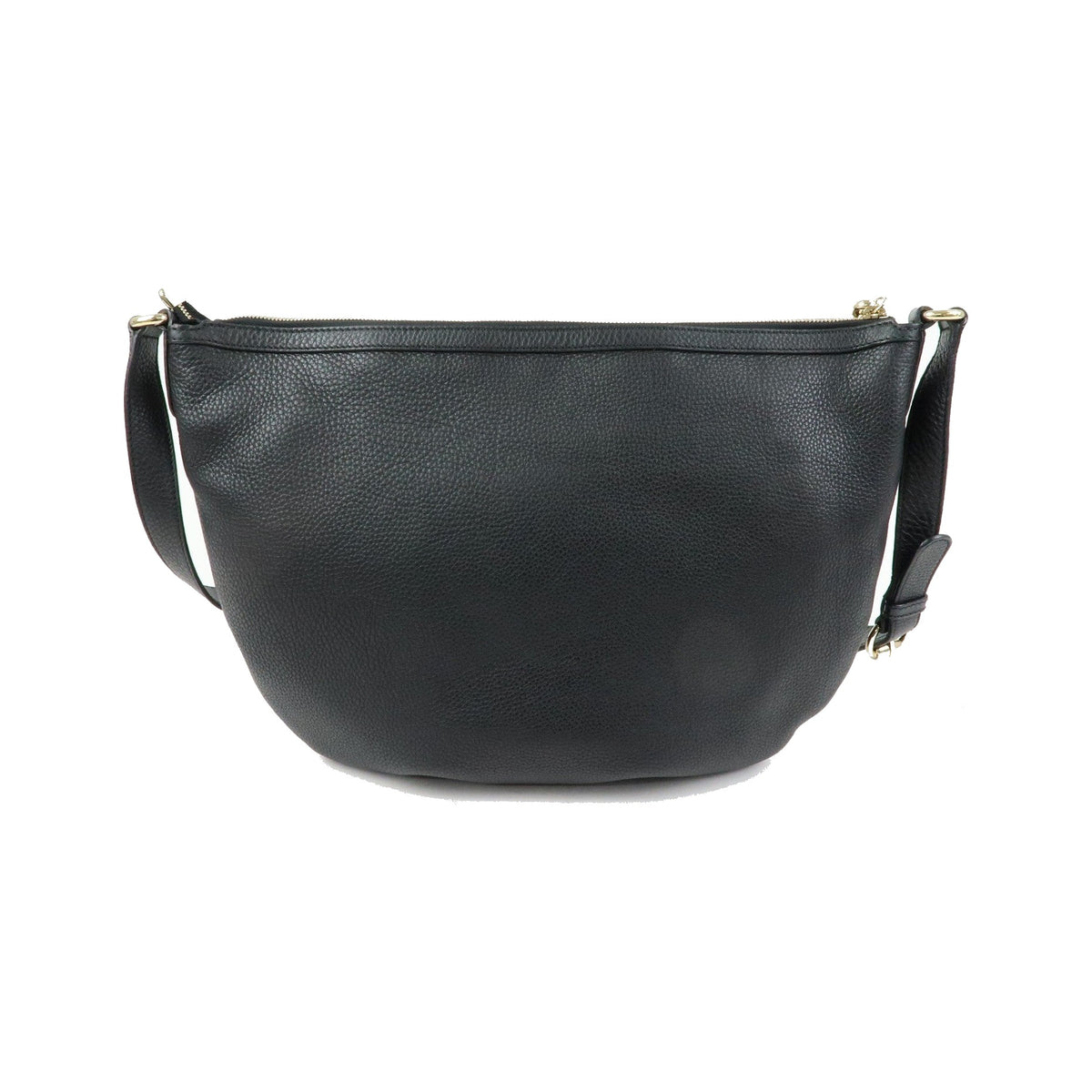 Gucci Soho Messenger Leather, Black, Leather, Handbag