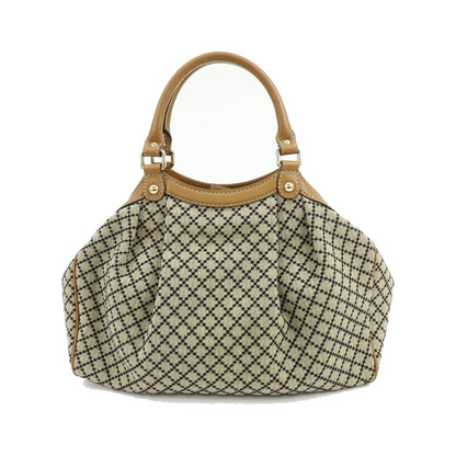 Gucci Sukey Microguccissima Leather, Beige, Canvas, Tote Bag