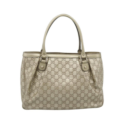 Gucci Sukey Top Handle Guccissima Leather, Gold, Leather, Tote Bag