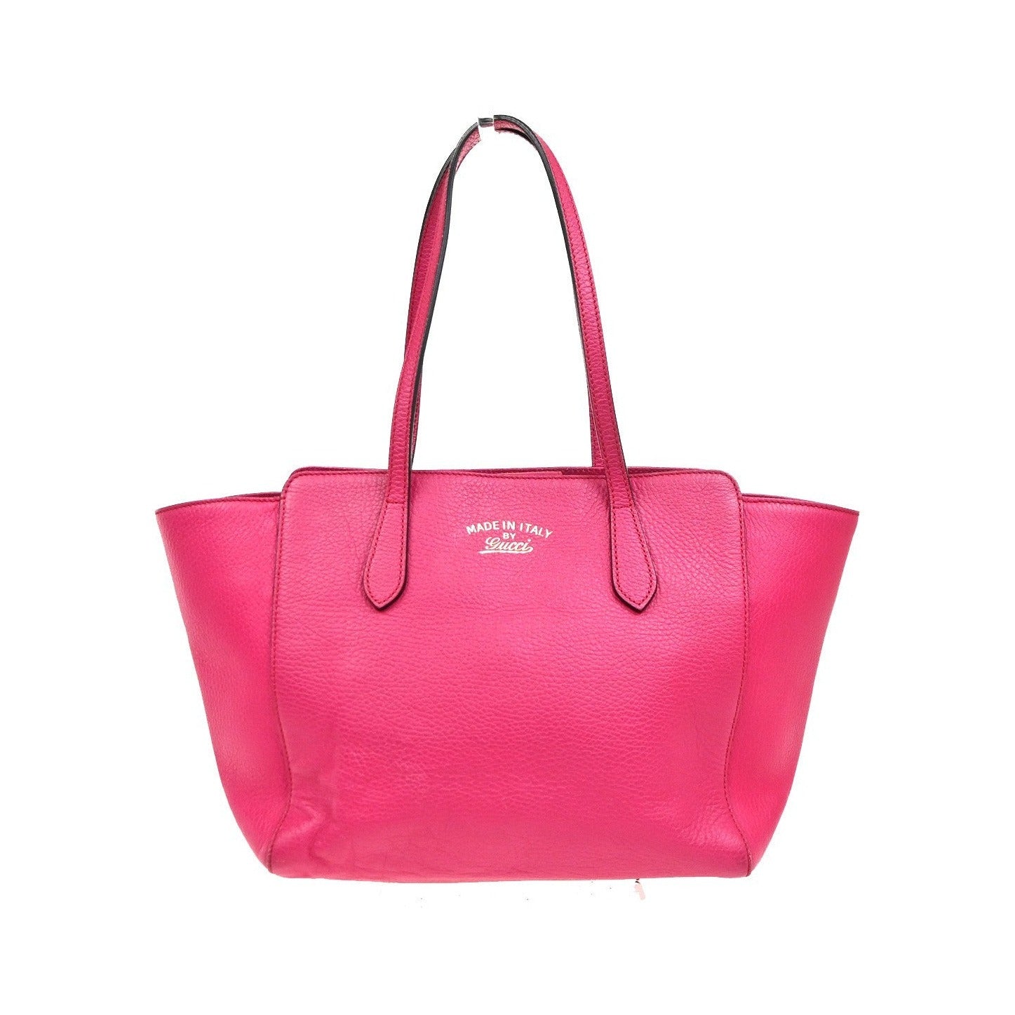 Gucci Swing Tote Leather, Pink, Leather, Tote Bag