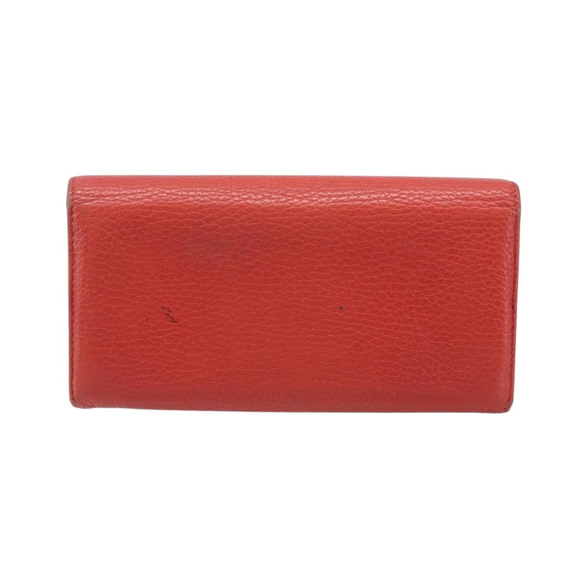 Gucci Swing Wallet on Strap Leather, Red, Leather, Crossbody Bag