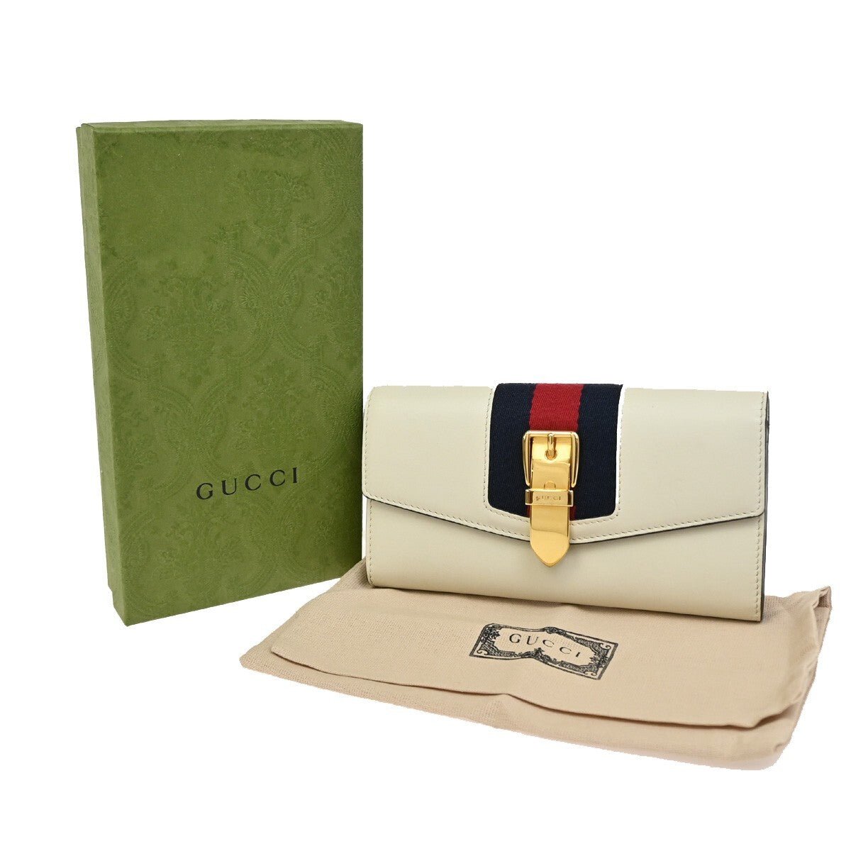 Gucci Sylvie Continental Wallet - Brandsamsara