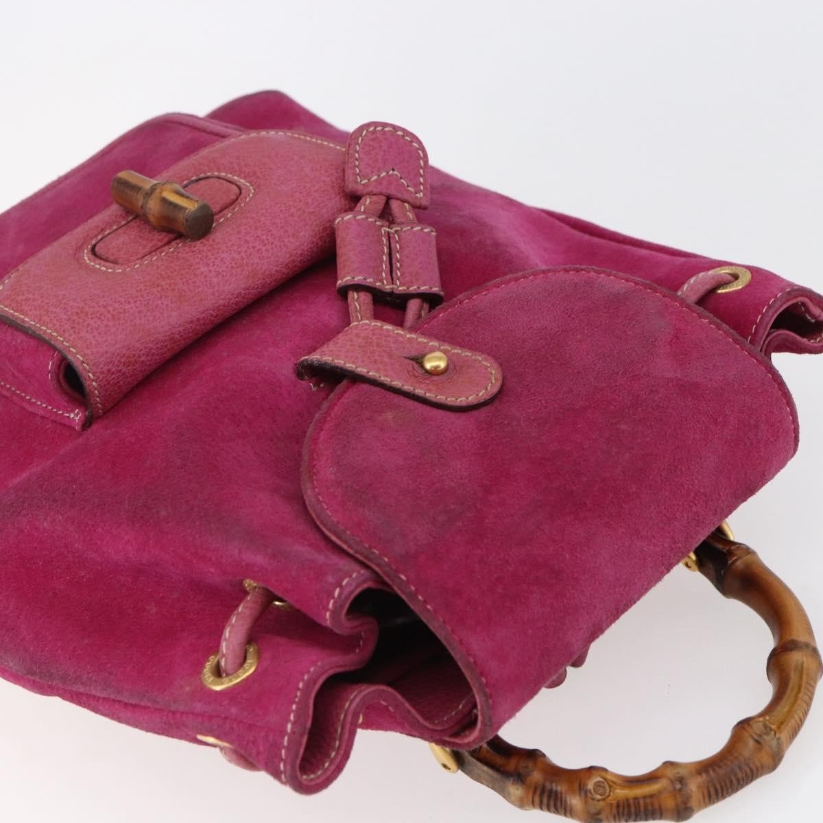 Gucci Vintage Bamboo Backpack - Brandsamsara