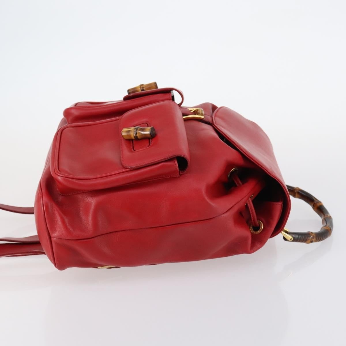 Gucci Vintage Bamboo Backpack - Brandsamsara