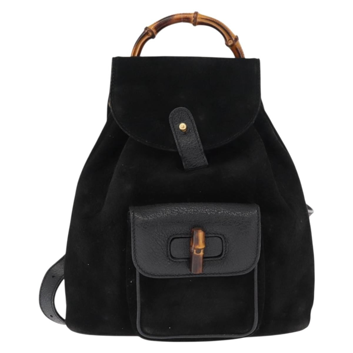 Gucci Vintage Bamboo Backpack - Brandsamsara