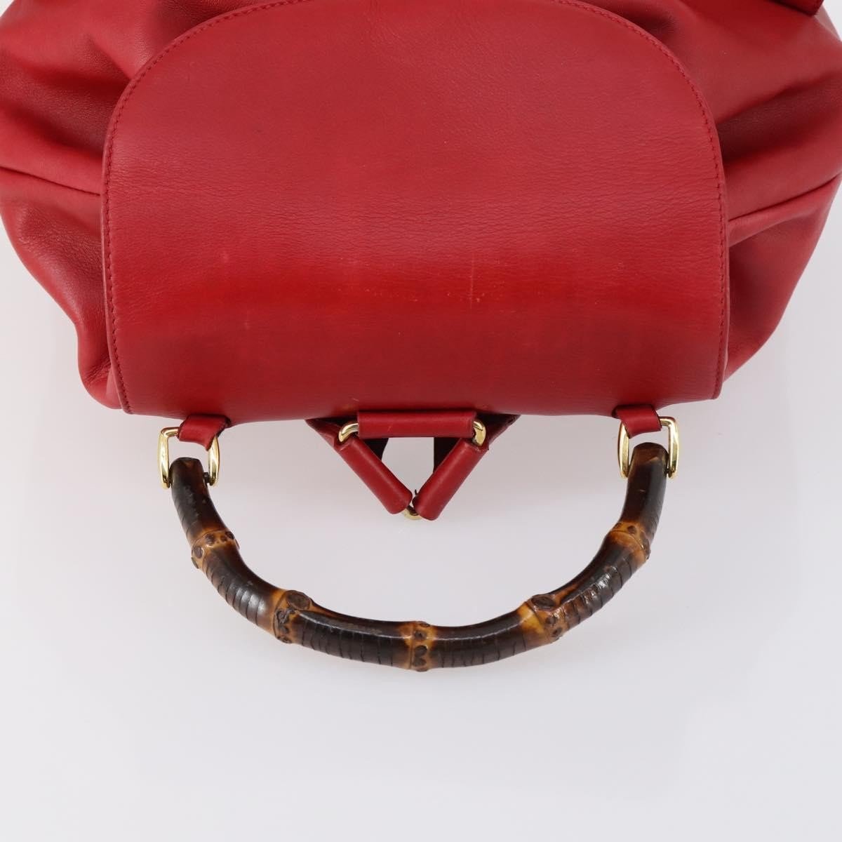 Gucci Vintage Bamboo Backpack - Brandsamsara