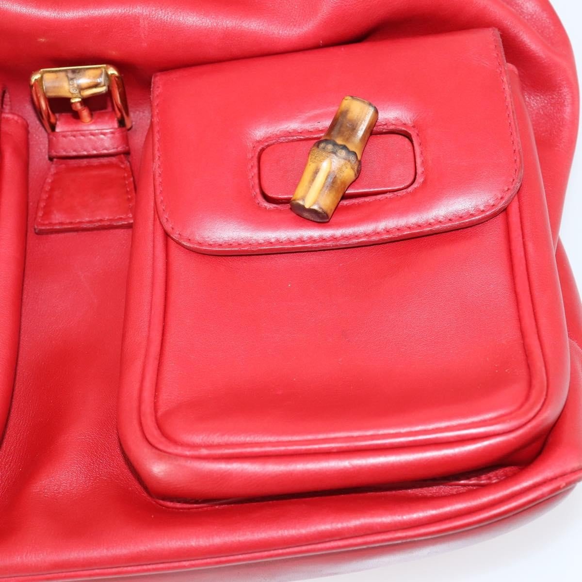Gucci Vintage Bamboo Backpack - Brandsamsara